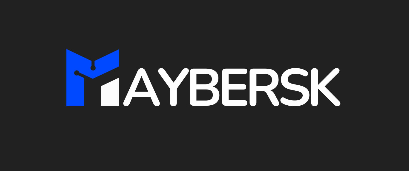 Maybersk Logo in name